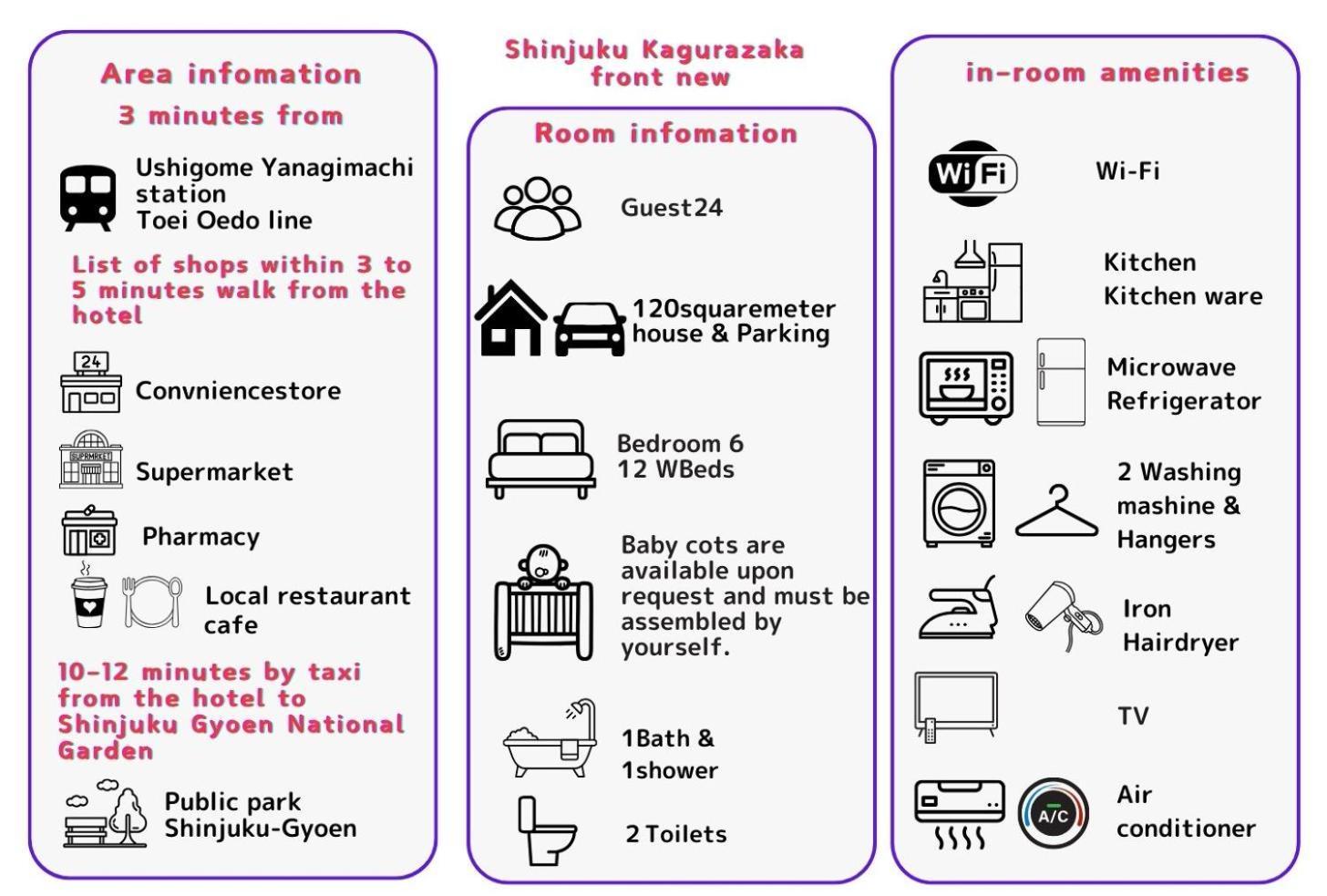 Premier Shinjuku Kagurazaka * Tōkyō